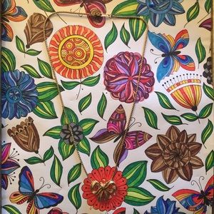 Vintage Gold Bow Necklace